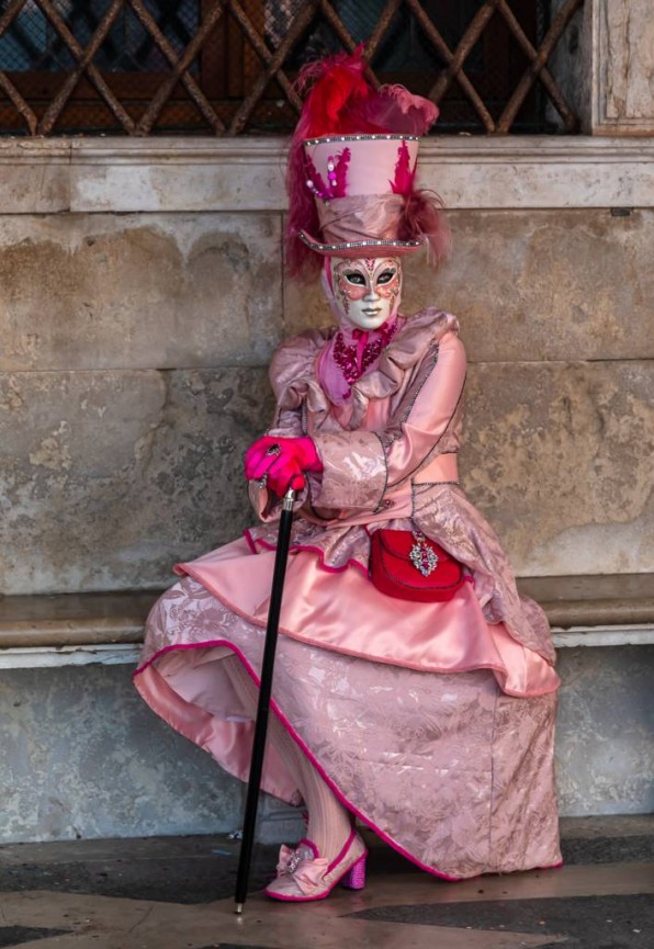 "Venice Carnival Figure" by Martin Reece ARPS