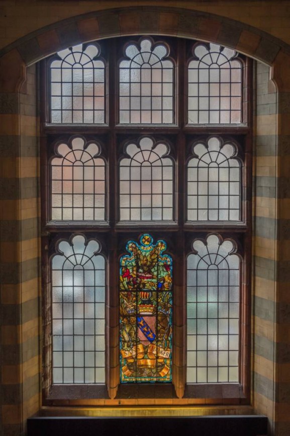 Highly Commended -Victoria Building, Window by Derek Gould
