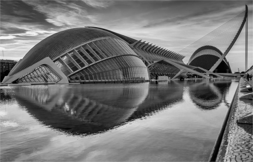 First Place - City of Arts and Ciences Valencia at Dusk by Martin Reece