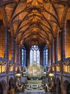 Lady Chapel, Liverpool Cathedral by Ann Roberts