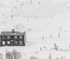 'Cyclists' Hostel, Norway'  by Derek Gould was 1st place in the Pictorial and Illustrative Mono section and was also given the award for the overall  best print in the competition.